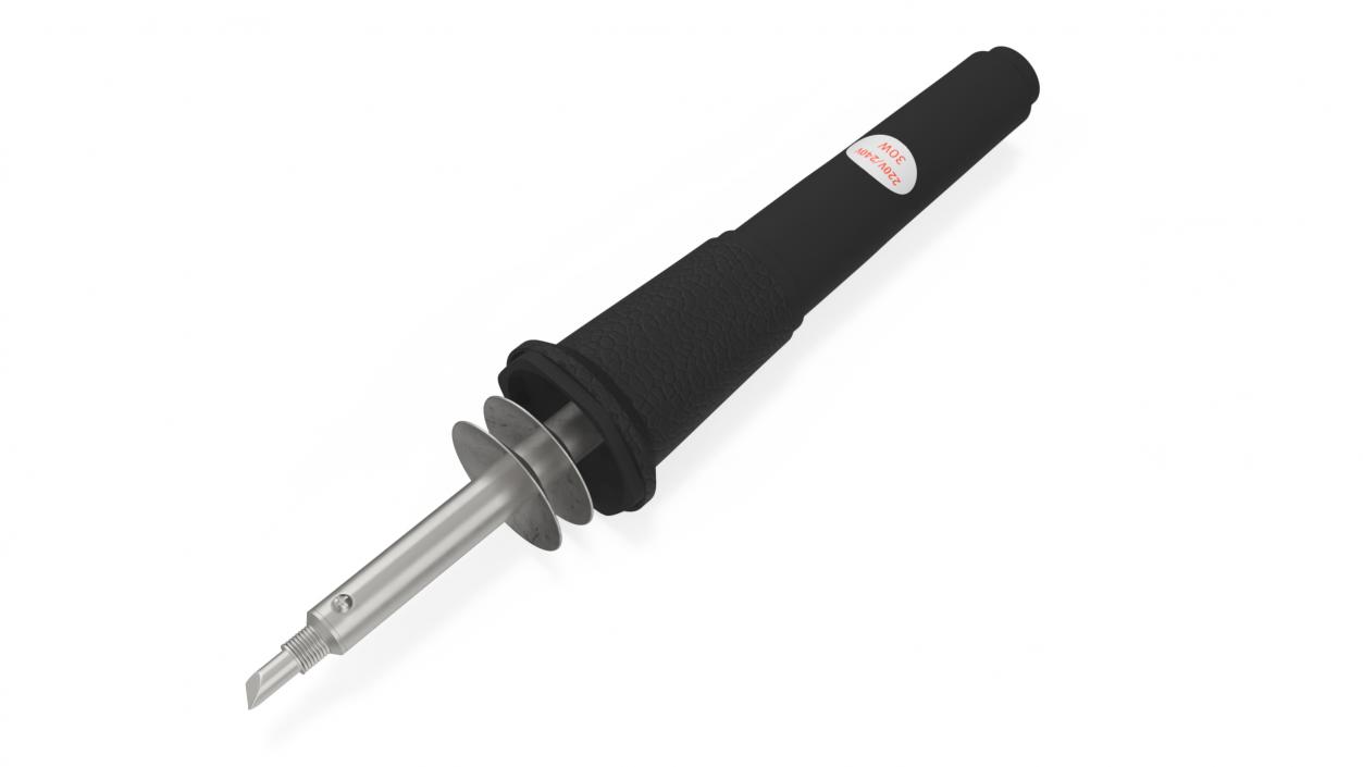 Soldering Iron Wood Burning Pen Black 3D