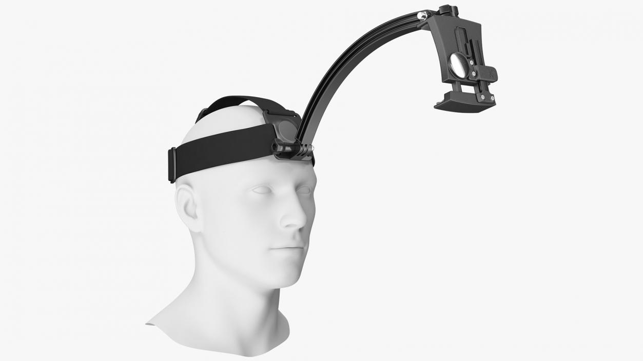 Outdoor Head Band Holder 3D model