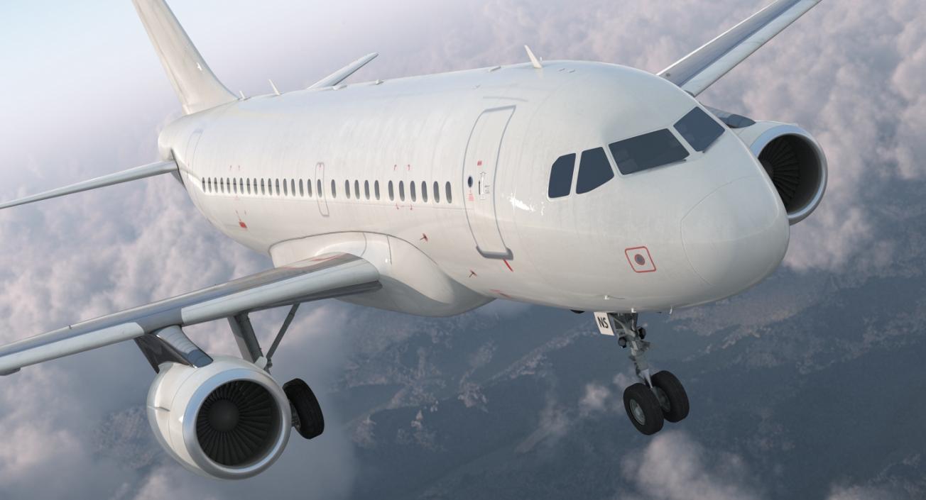 Airbus A318 Generic 3D model