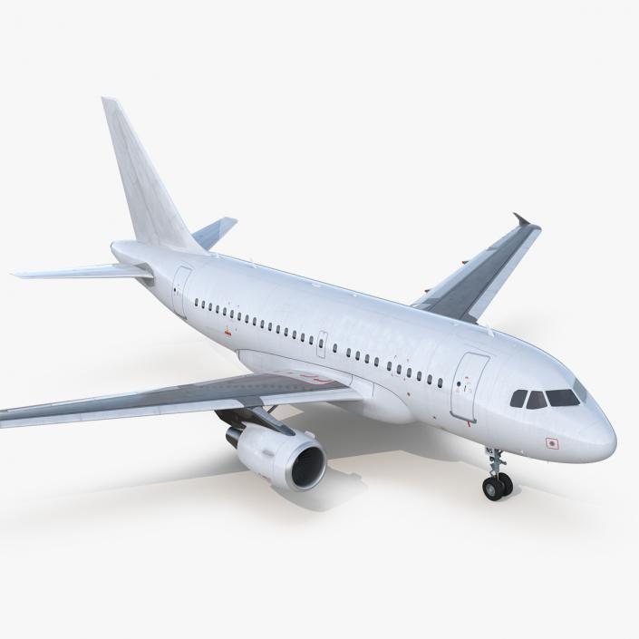 Airbus A318 Generic 3D model