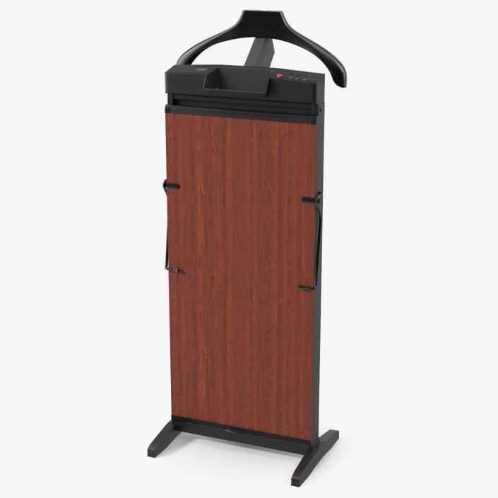 Trouser Press Brown Wood Trim 3D model