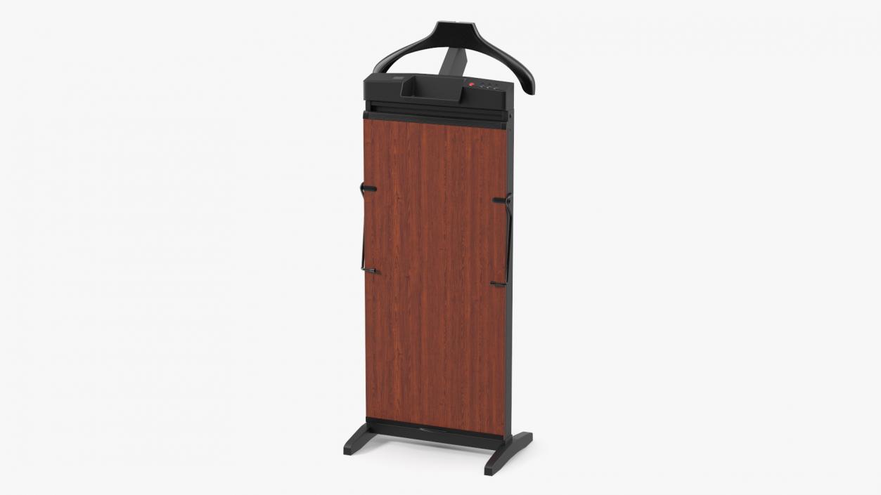 Trouser Press Brown Wood Trim 3D model