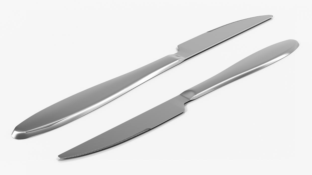 Silver Knife 2 3D model