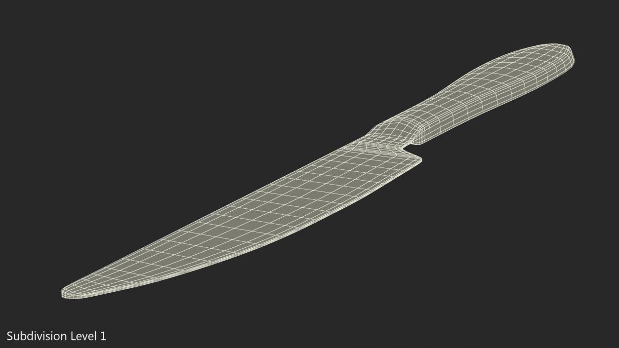 Silver Knife 2 3D model