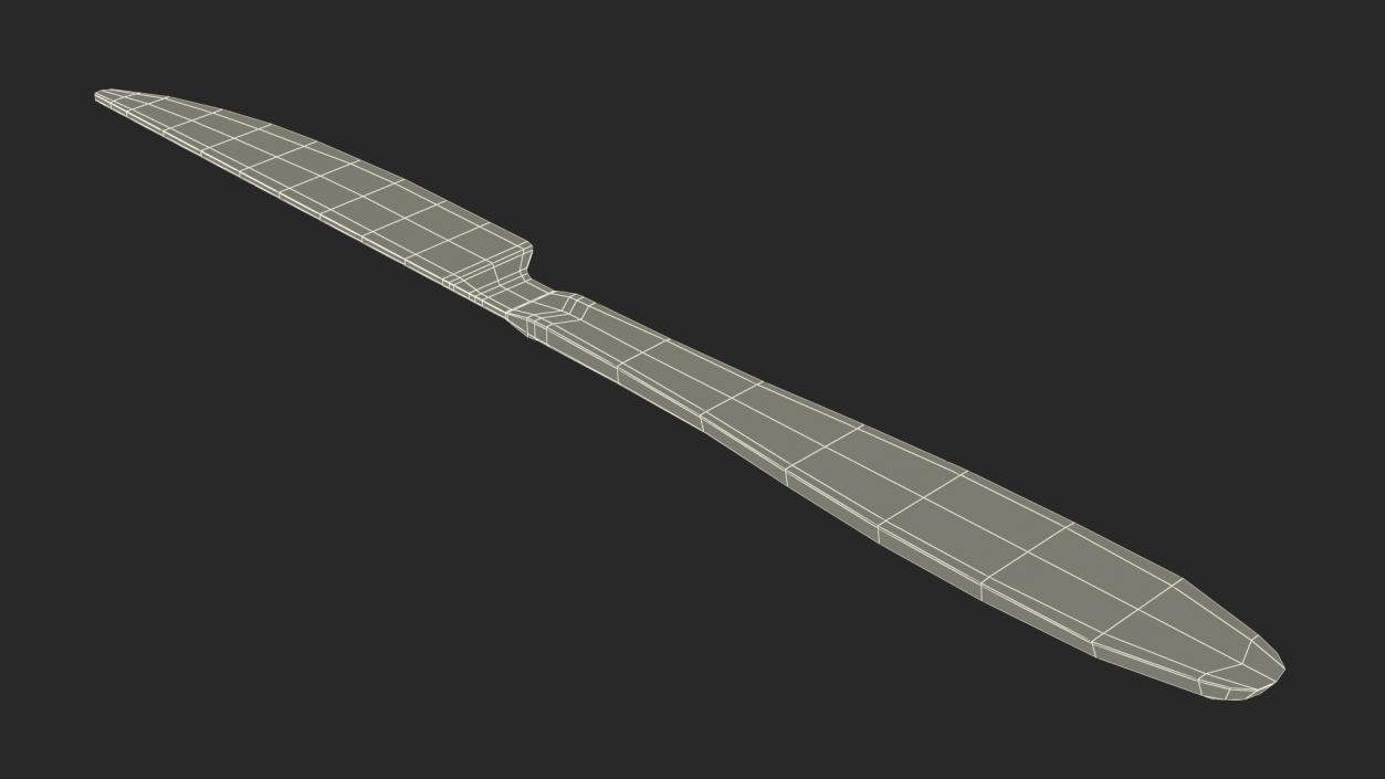 Silver Knife 2 3D model