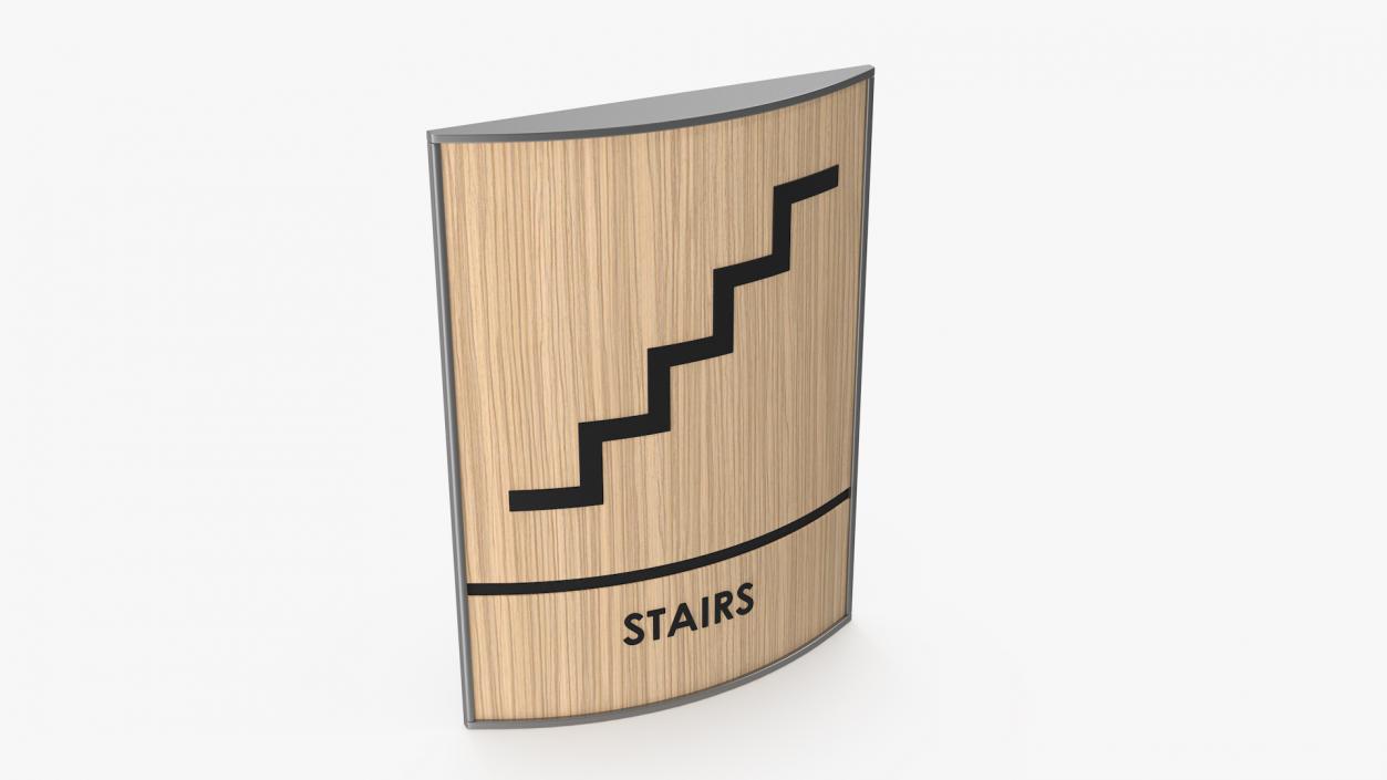 3D model Stairs Compliance Sign(1)