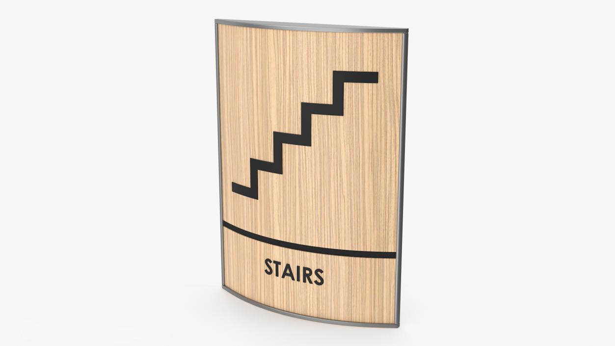 3D model Stairs Compliance Sign(1)