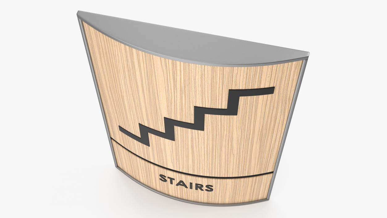 3D model Stairs Compliance Sign(1)