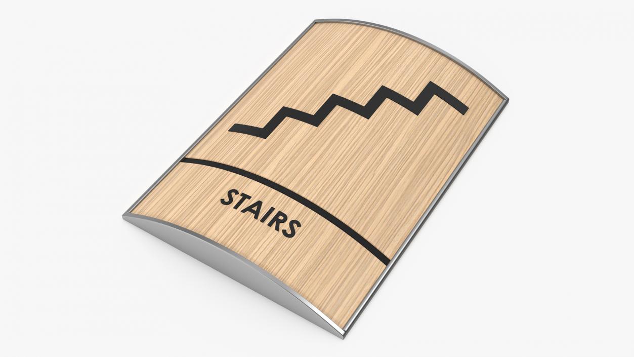 3D model Stairs Compliance Sign(1)