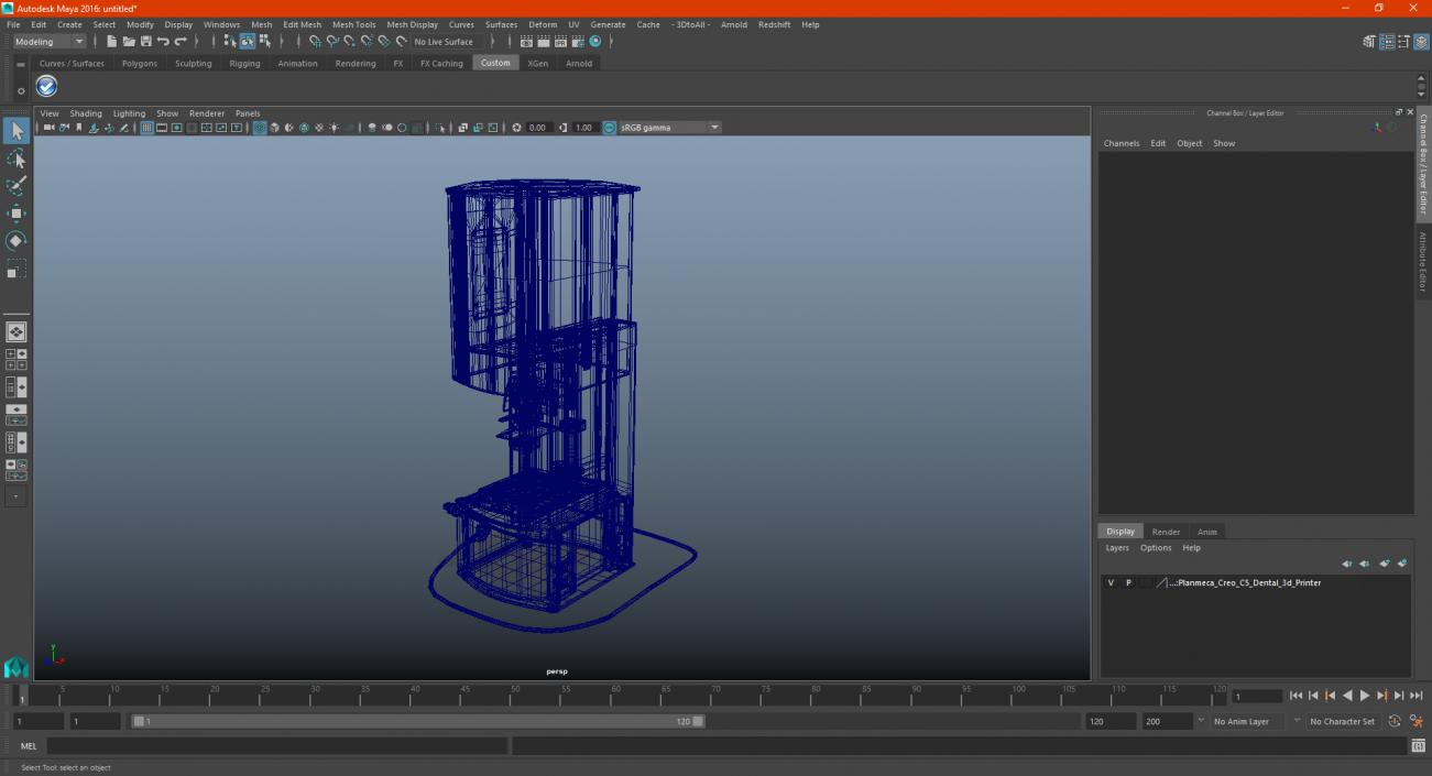 Planmeca Creo C5 Dental 3d Printer 3D model