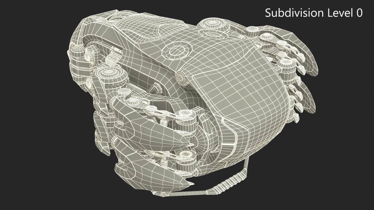 3D model Sci Fi Flying Loader