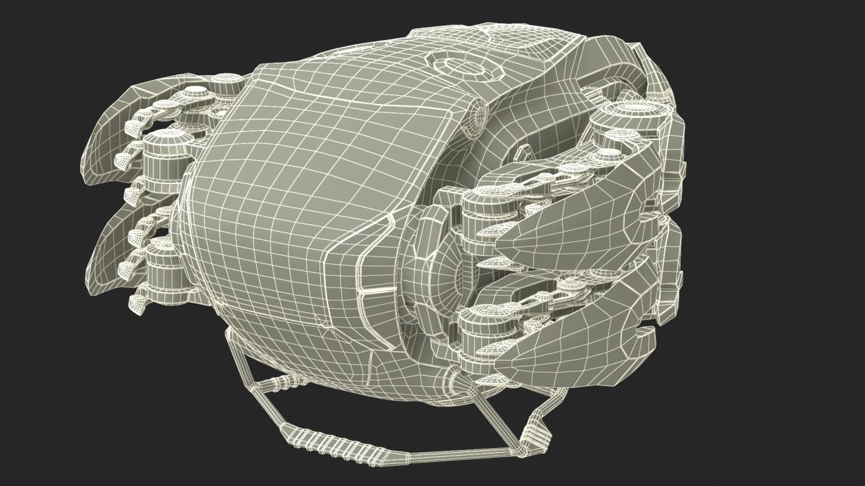 3D model Sci Fi Flying Loader