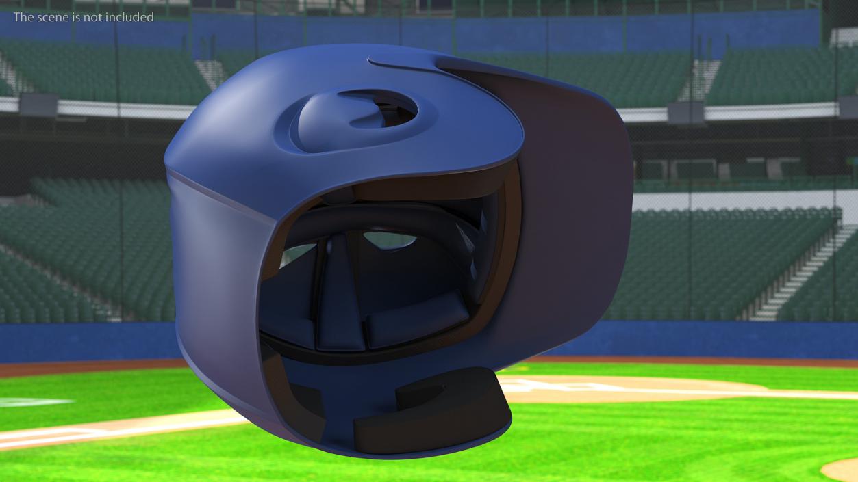 3D model Baseball Batting Helmet 2