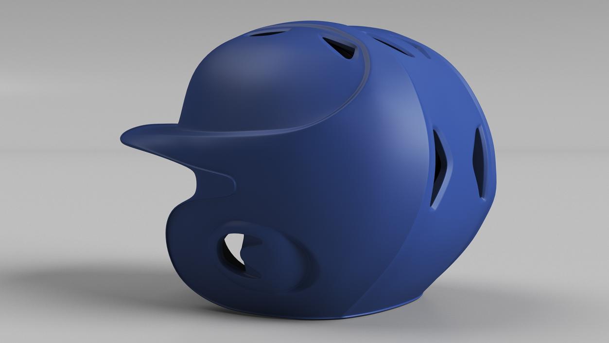 3D model Baseball Batting Helmet 2