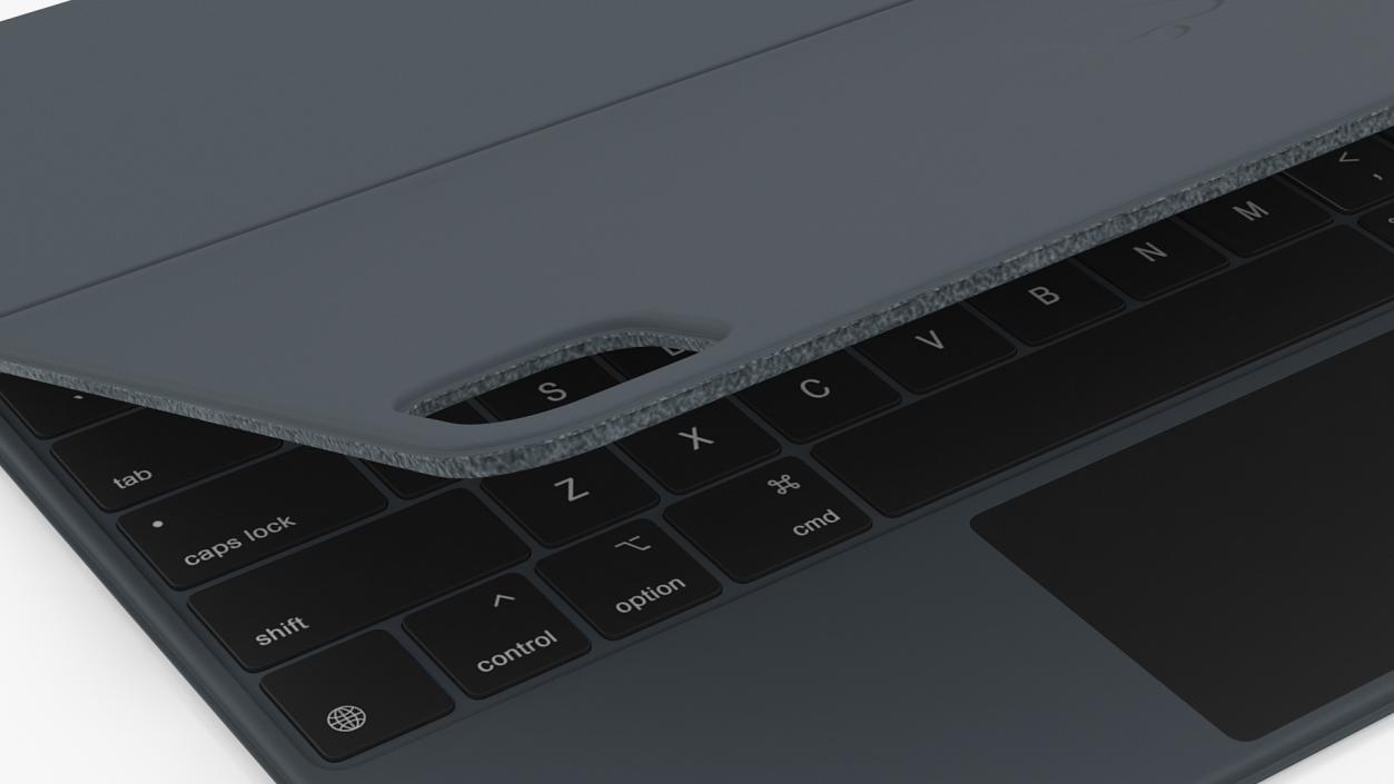 3D model Magic Keyboard for 12.9 inch Ipad Rigged