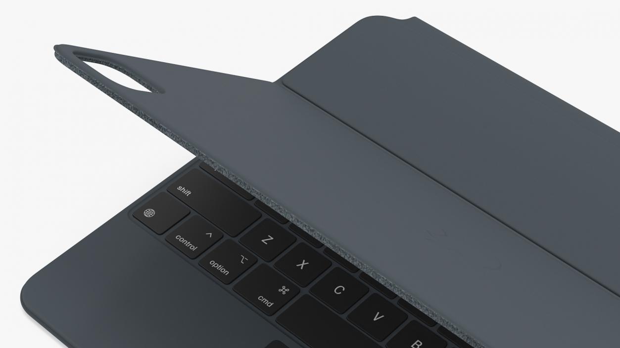 3D model Magic Keyboard for 12.9 inch Ipad Rigged