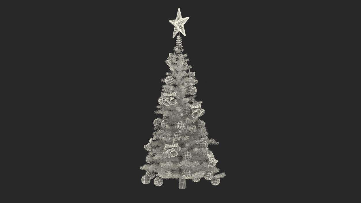 3D Small Holiday Christmas Tree model