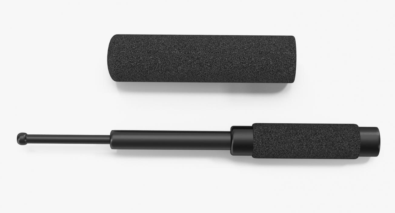 Steel Riot Expandable Baton 3D