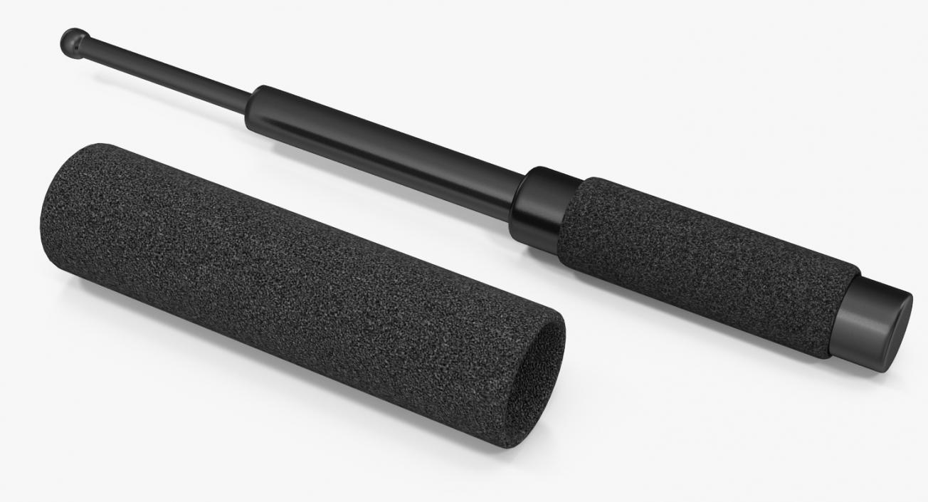 Steel Riot Expandable Baton 3D