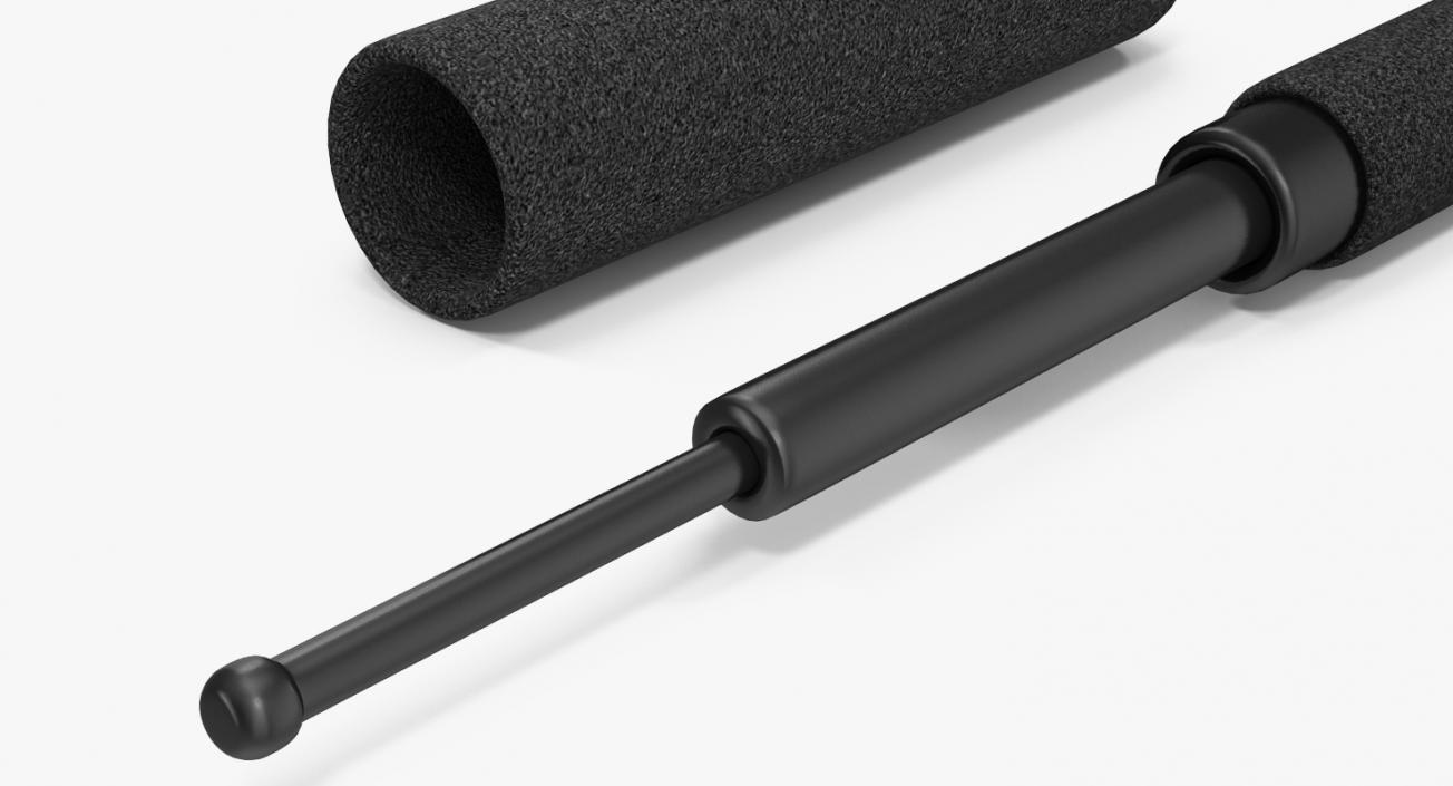 Steel Riot Expandable Baton 3D