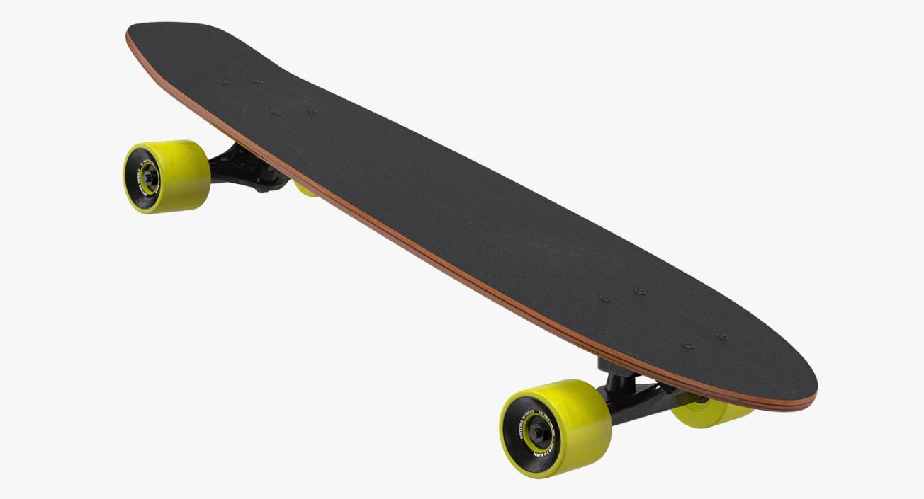 Kicktail Skateboard Generic 3D