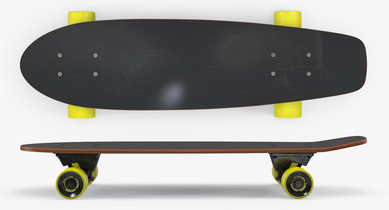 Kicktail Skateboard Generic 3D