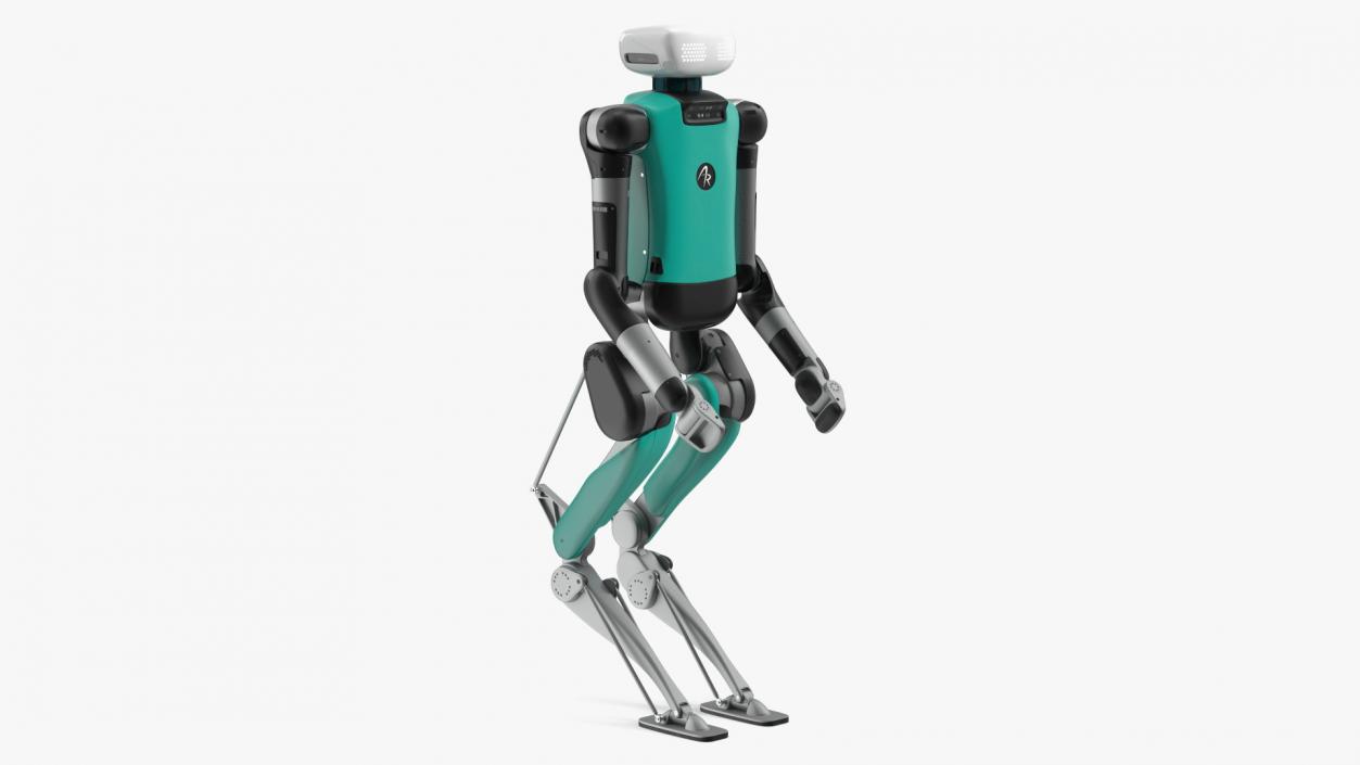 3D Digit Robot Rigged model