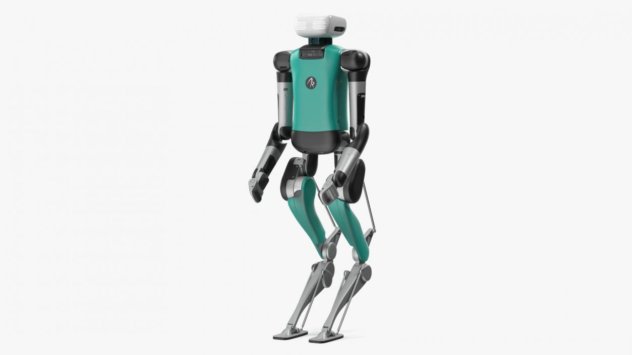 3D Digit Robot Rigged model