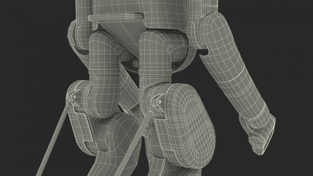 3D Digit Robot Rigged model