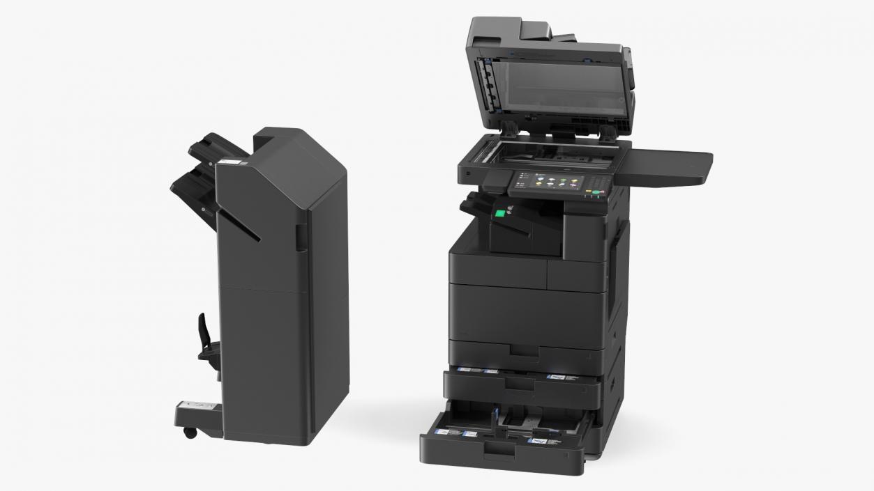 Laser MFP Black with Booklet Finisher 3D