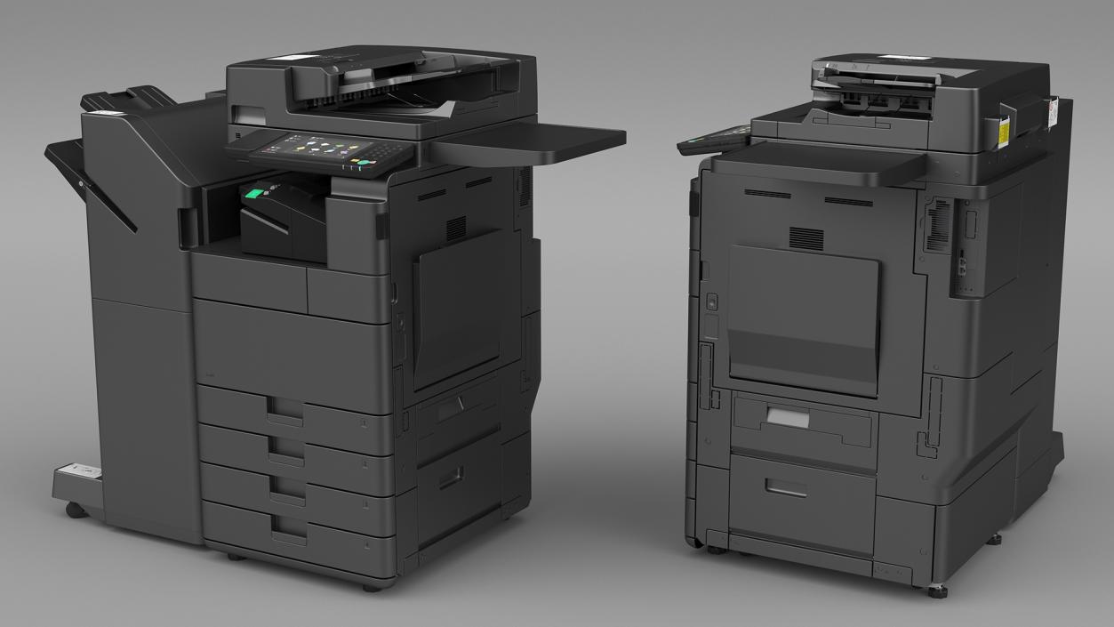 Laser MFP Black with Booklet Finisher 3D