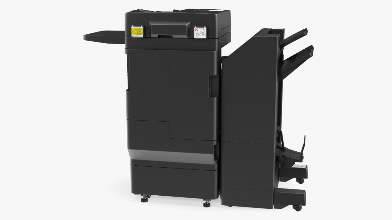 Laser MFP Black with Booklet Finisher 3D