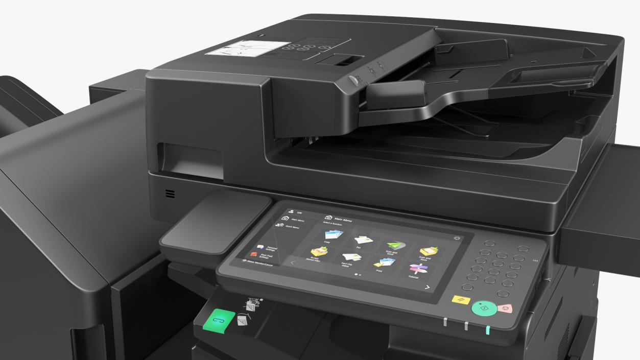 Laser MFP Black with Booklet Finisher 3D