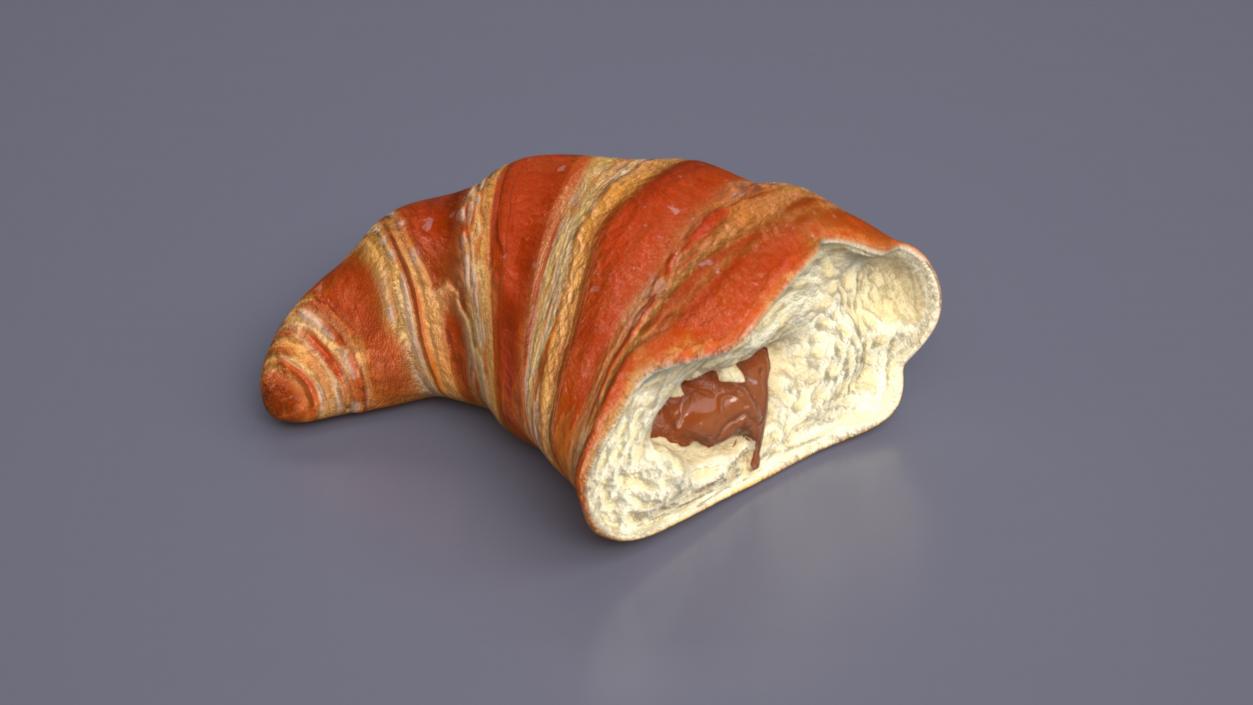 Half of Croissant 3D