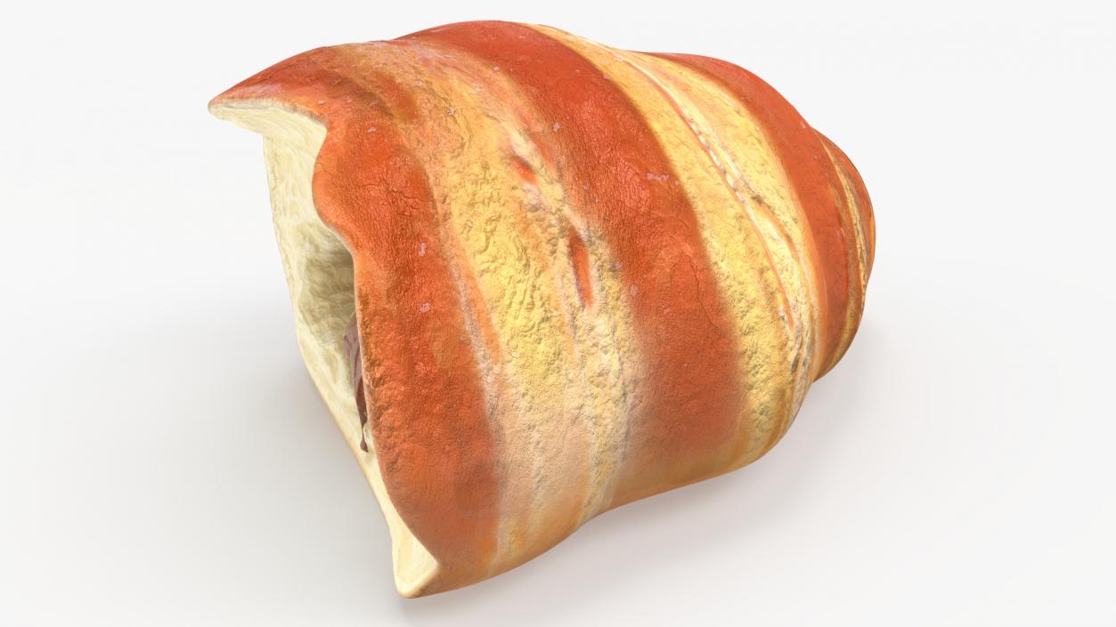 Half of Croissant 3D