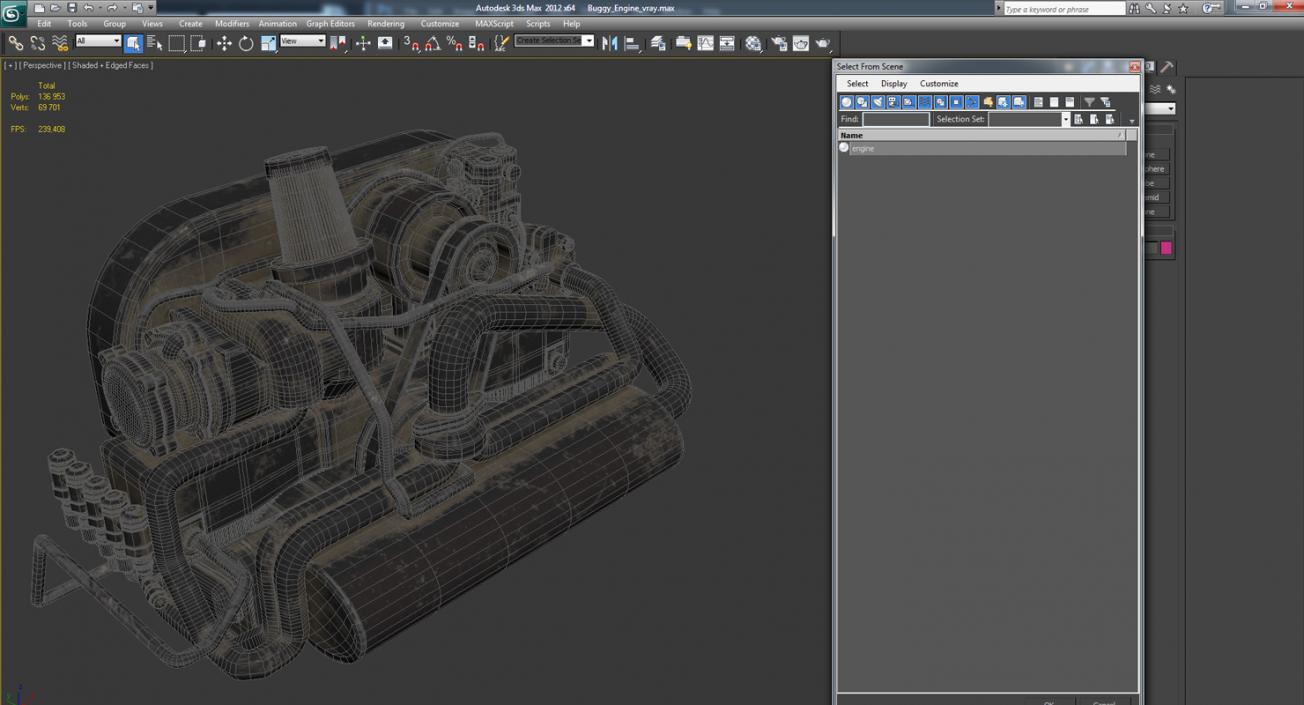 Buggy Engine 3D