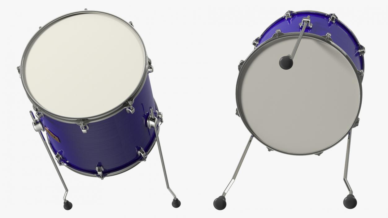 Floor Tom Drum 3D model