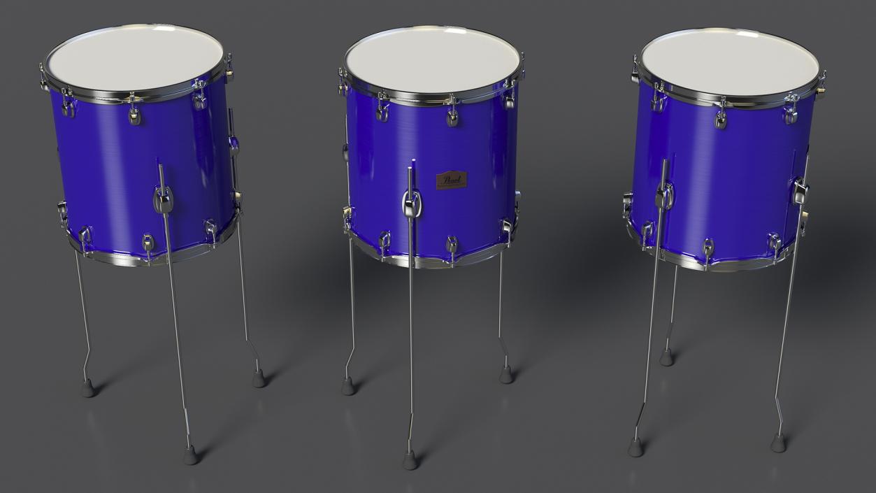 Floor Tom Drum 3D model