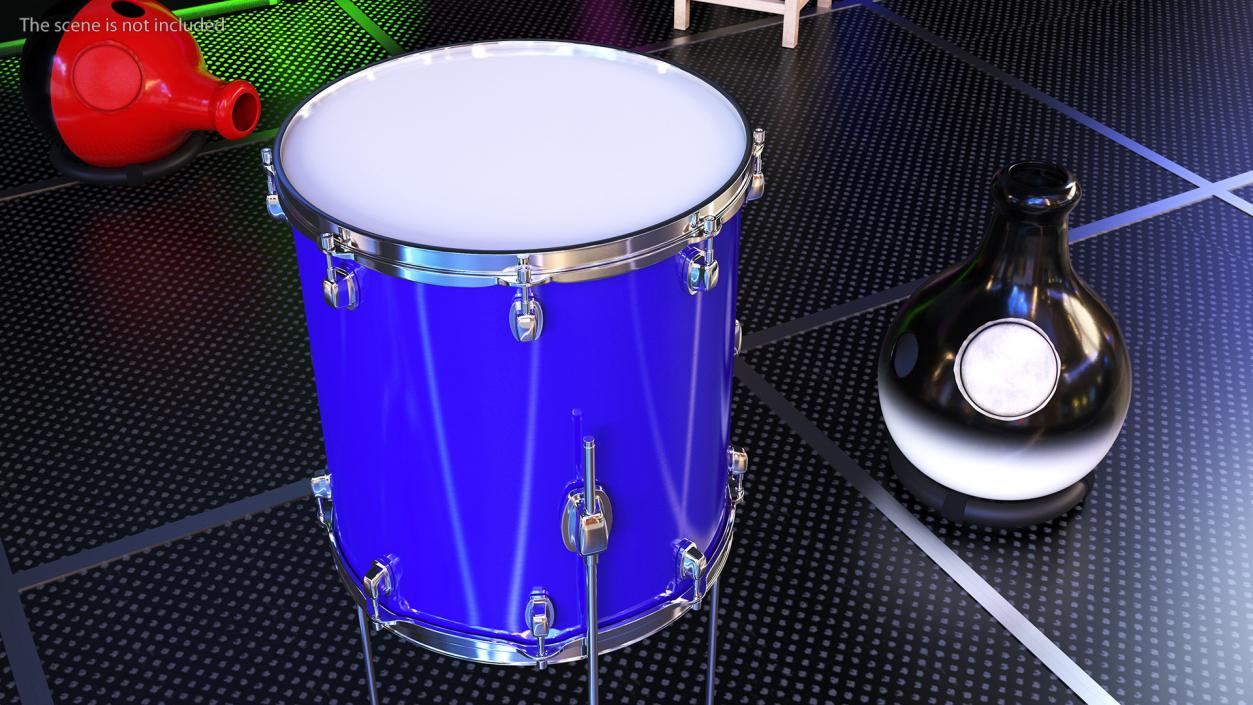 Floor Tom Drum 3D model