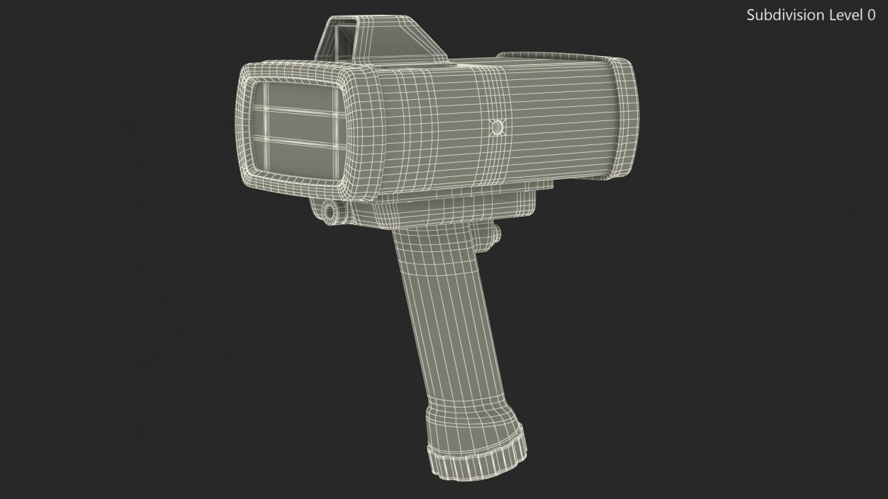 3D model Kustom ProLaser III LIDAR Speed Gun