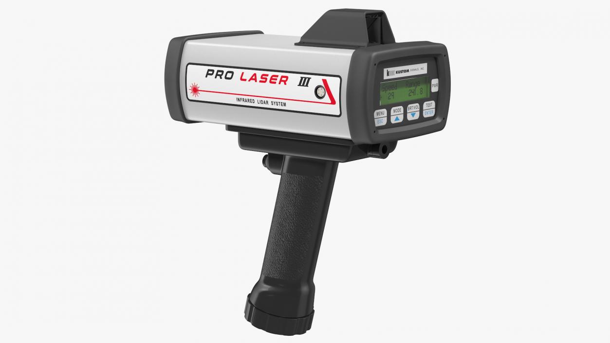 3D model Kustom ProLaser III LIDAR Speed Gun