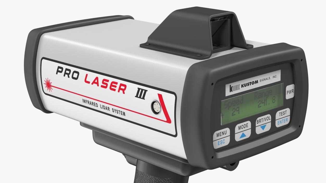 3D model Kustom ProLaser III LIDAR Speed Gun