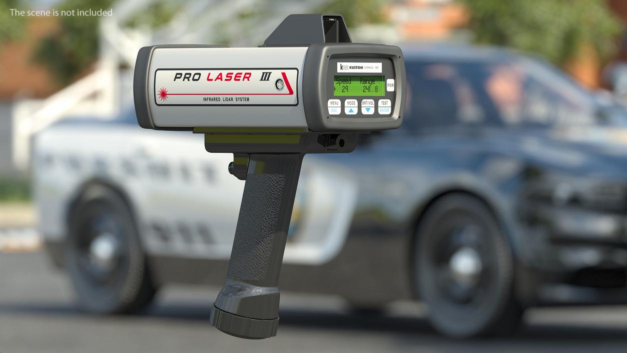 3D model Kustom ProLaser III LIDAR Speed Gun