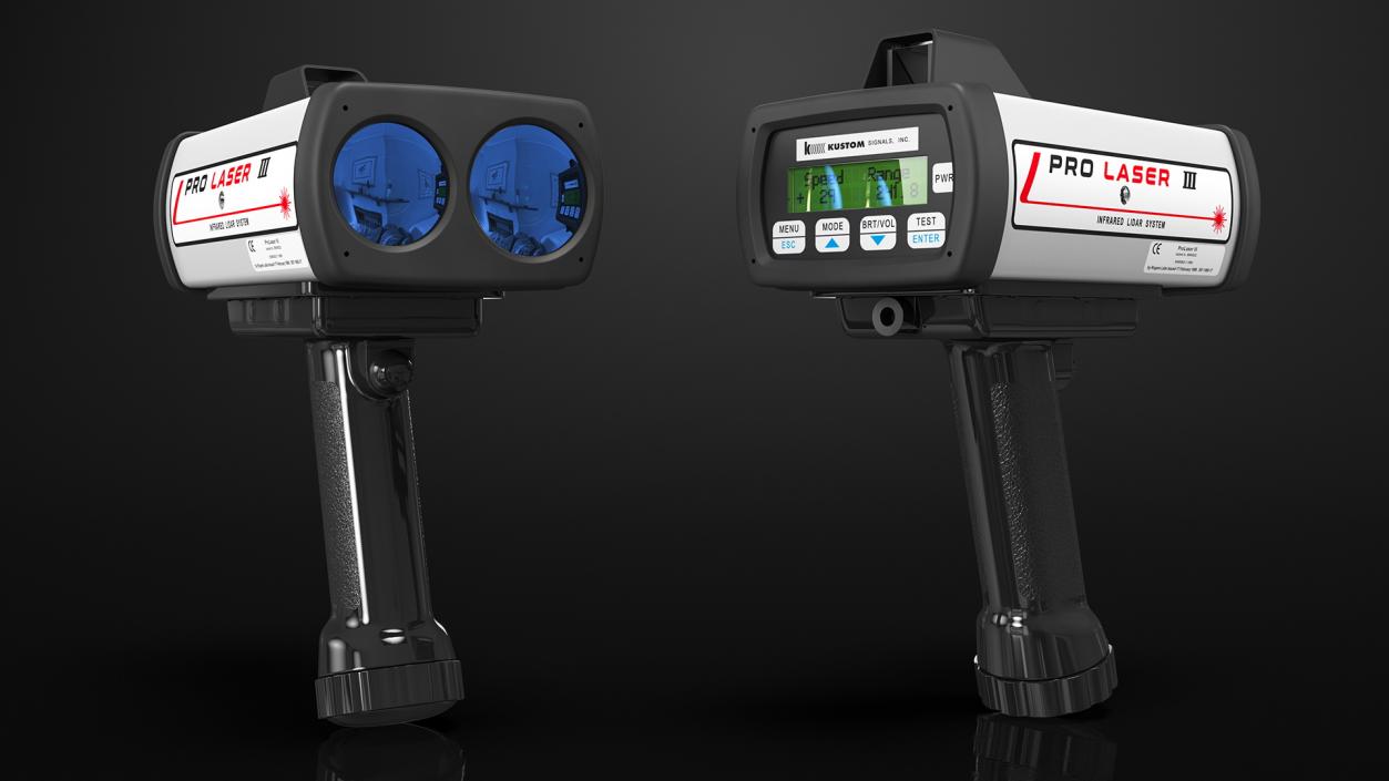 3D model Kustom ProLaser III LIDAR Speed Gun