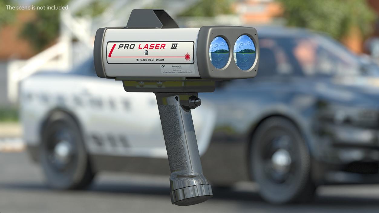 3D model Kustom ProLaser III LIDAR Speed Gun