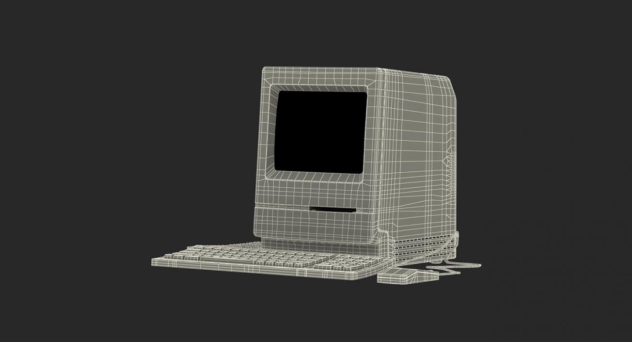 Retro Apple Computers Collection 2 3D model