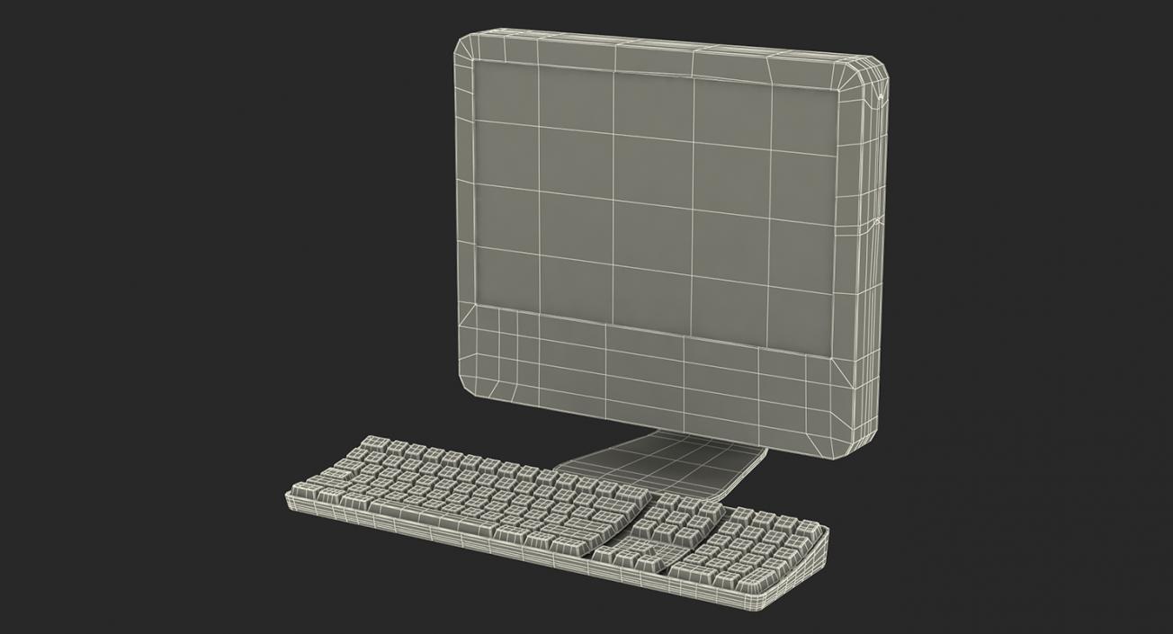 Retro Apple Computers Collection 2 3D model