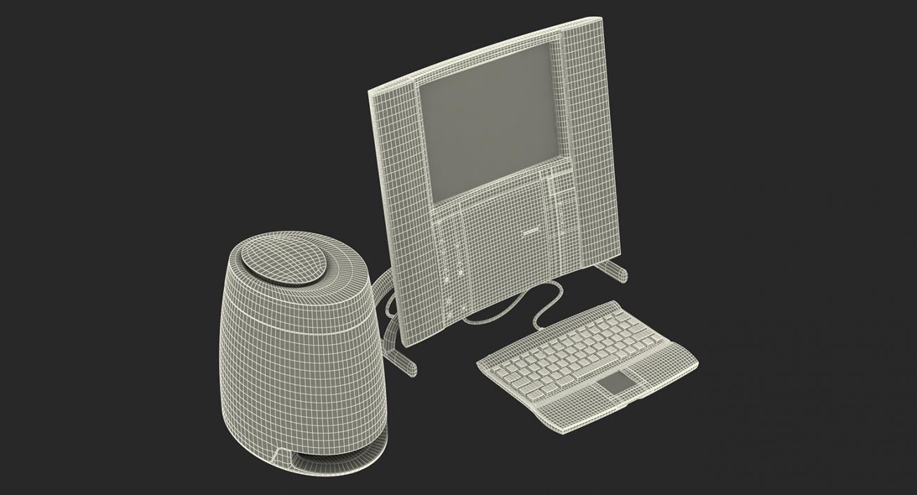 Retro Apple Computers Collection 2 3D model