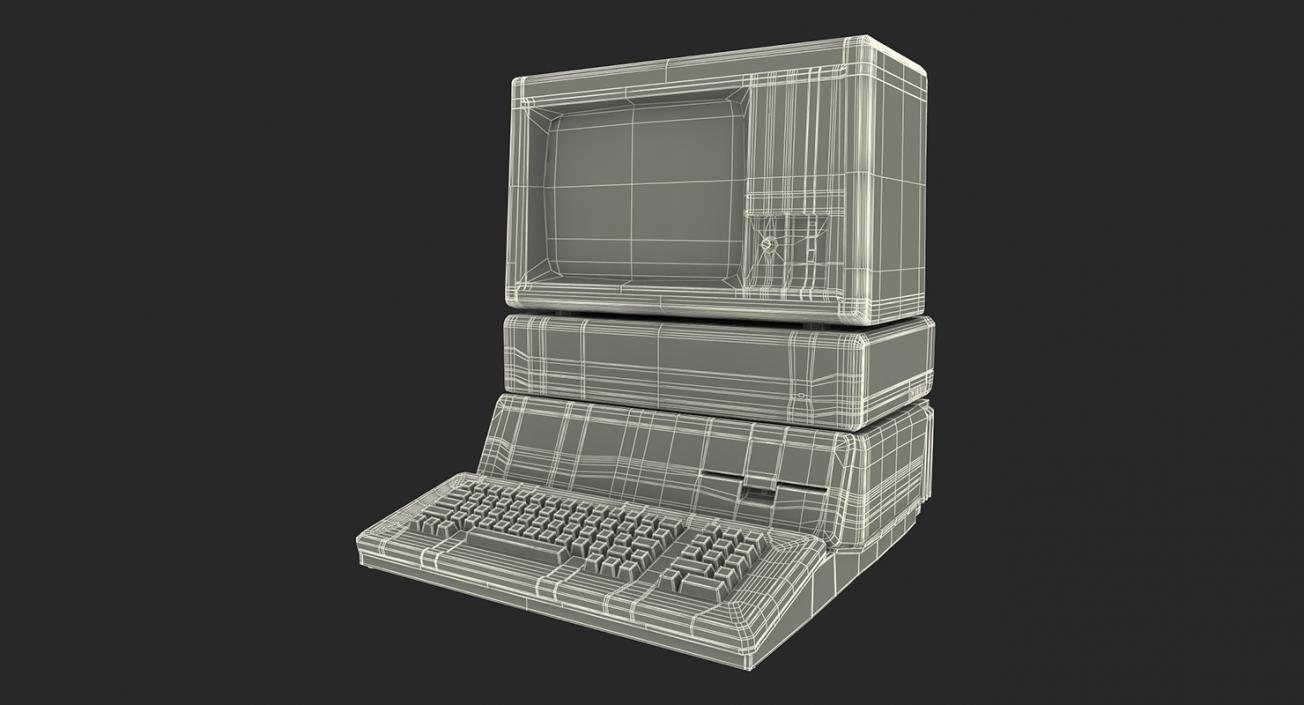 Retro Apple Computers Collection 2 3D model