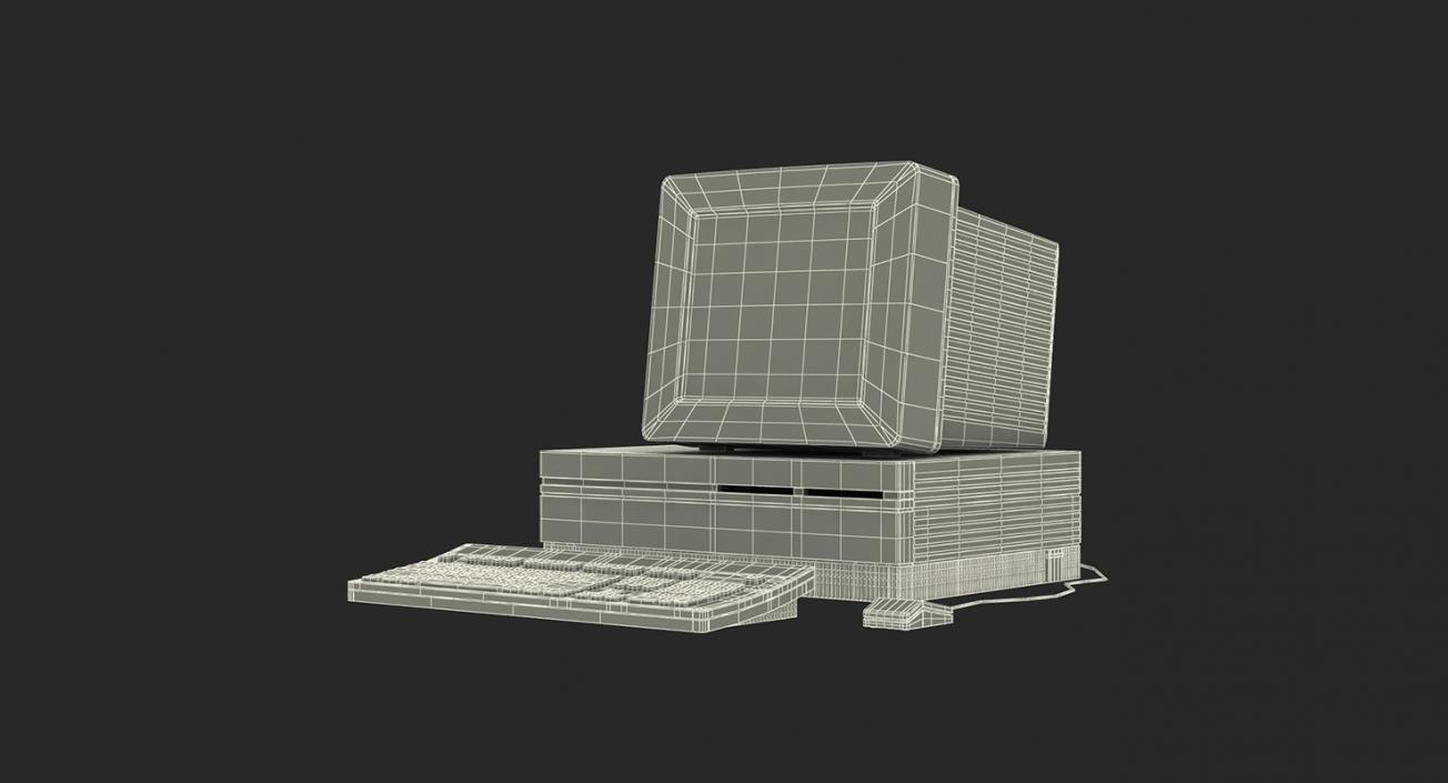 Retro Apple Computers Collection 2 3D model